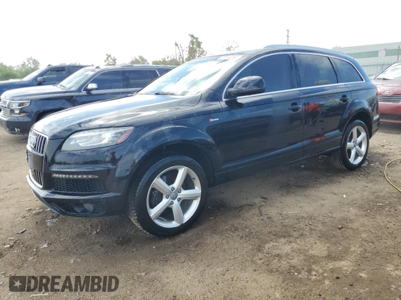 2013 Audi Q7 S line Prestige с VIN WA1DGAFE1DD012561, выставлен на аукционе Copart как лот 57043265 с пробегом 130 343 миль миль и Списание • Salvage title. История ставок и продаж доступна на DreamBid. Изображение 1.