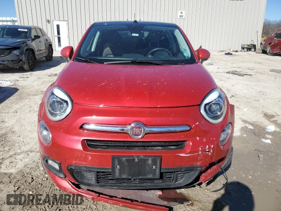 2016 FIAT 500X Lounge z VIN ZFBCFXDT1GP399997, wystawiony jako Copart lot #47788035 z przebiegiem 107 627 mil mil oraz Czysty tytuł • Clean title. Historia ofert i sprzedaży dostępna na DreamBid. Obrazek 5.