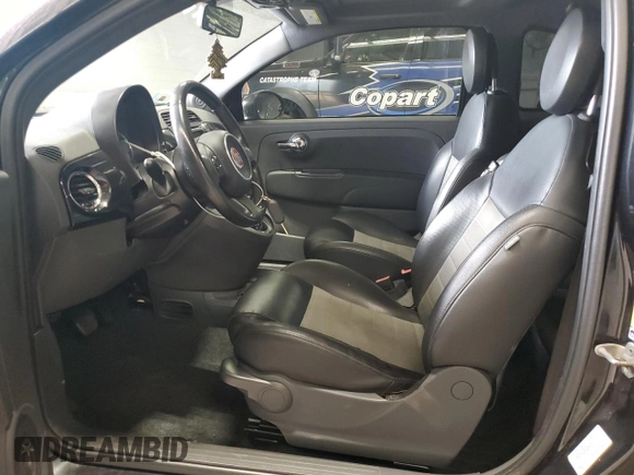 2012 FIAT 500 Sport z VIN 3C3CFFBR5CT199097, wystawiony jako Copart lot #58625955 z przebiegiem 106 425 mil mil oraz Tytuł czysty. Historia ofert i sprzedaży dostępna na DreamBid. Obrazek 7.