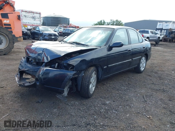 2006 Nissan Sentra S with VIN 3N1CB51D96L643726, listed as a IAAI auction lot 41809427 with 156,837 mi miles and . Bid and sale history available at DreamBid. Image 2.