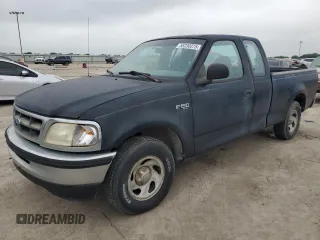 1997 Ford F-150 с VIN 1FTDX1722VKB04673, выставлен на аукционе Copart как лот 55230275 с пробегом 154 059 миль миль и Чистый • Clean title. История ставок и продаж доступна на DreamBid. Изображение 1.