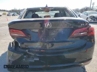 2016 Acura TLX V6 Tech with VIN 19UUB2F55GA008109, listed as a Copart auction lot 42569715 with 0 mi miles and Salvage Title. Bid and sale history available at carsss.com. Image 6.