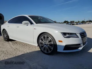 2015 Audi A7 3.0 Prestige with VIN WAU2GAFC7FN009170, listed as a Copart auction lot 49681595 with 90,745 mi miles and Salvage Title. Bid and sale history available at carsss.com. Image 4.