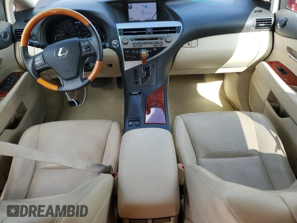 2012 Lexus RX 350 with VIN 2T2ZK1BAXCC066834, listed as a Copart auction lot 60689575 with 81,302 mi miles and Clean title. Bid and sale history available at DreamBid. Image 8.