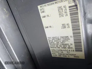 2009 Nissan Altima 2.5 z VIN 1N4AL21E09N492438, wystawiony jako IAAI lot #42267476 z przebiegiem 142 530 mil mil oraz . Historia ofert i sprzedaży dostępna na DreamBid. Obrazek 9.