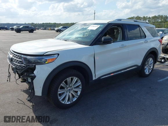2023 Ford Explorer Limited with VIN 1FMSK7FH8PGB28394, listed as a IAAI auction lot 41883654 with 61,998 mi miles. Bid and sale history available at carsss.com. Image 20.