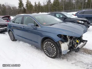 2018 Ford Fusion Titanium with VIN 3FA6P0D91JR219894, listed as a IAAI auction lot 41544449 with 100,406 mi miles. Bid and sale history available at carsss.com. Image 1.