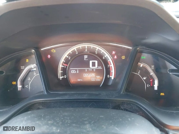 2018 Honda Civic Hatchback LX with VIN SHHFK7H22JU213004, listed as a IAAI auction lot 41694568 with 85,826 mi miles. Bid and sale history available at carsss.com. Image 7.