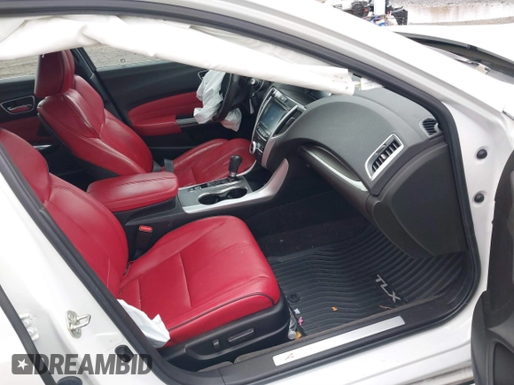 2019 Acura TLX w/A-Spec Pkg with VIN 19UUB1F61KA002075, listed as a IAAI auction lot 40991938 with 49,402 mi miles. Bid and sale history available at carsss.com. Image 5.