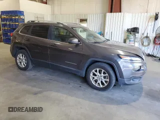 2018 Jeep Cherokee Latitude Plus with VIN 1C4PJLLX8JD510273, listed as a Copart auction lot 76242474 with 132,645 mi miles and Salvage Title. Bid and sale history available at carsss.com. Image 4.