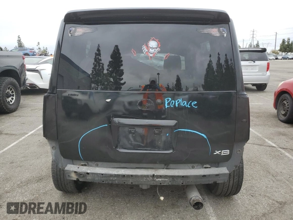 2005 Scion xB with VIN JTLKT334250174020, listed as a Copart auction lot 53378485 with 191,798 mi miles and Salvage Title. Bid and sale history available at carsss.com. Image 6.