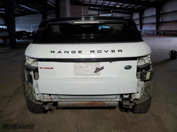 2015 Land Rover Range Rover Evoque Dynamic with VIN SALVT2BG5FH019052, listed as a Copart auction lot 77156414 with 122,535 mi miles and Salvage Title. Bid and sale history available at carsss.com. Image 6.
