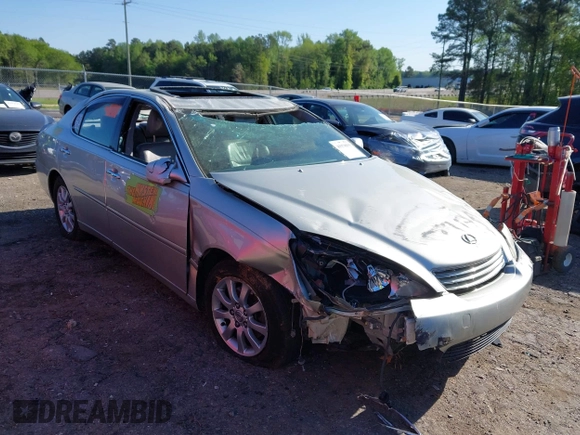2004 Lexus ES 350 with VIN JTHBA30G145023766, listed as a IAAI auction lot 41978835 with 196,923 mi miles and . Bid and sale history available at DreamBid. Image 1.