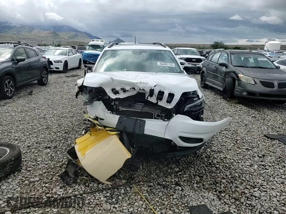 2022 Jeep Cherokee Latitude Lux with VIN 1C4PJMMX8ND554154, listed as a Copart auction lot 56482135 with 55,417 mi miles and Salvage title. Bid and sale history available at DreamBid. Image 14.