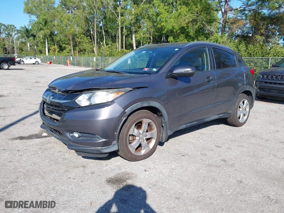 2016 Honda HR-V EX-L w/Navi with VIN 3CZRU5H73GM719223, listed as a IAAI auction lot 41542905 with 96,762 mi miles. Bid and sale history available at carsss.com. Image 17.