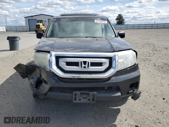 2011 Honda Pilot EX-L with VIN 5FNYF3H70BB004008, listed as a Copart auction lot 51763915 with 225,539 mi miles and Salvage Title. Bid and sale history available at DreamBid. Image 5.