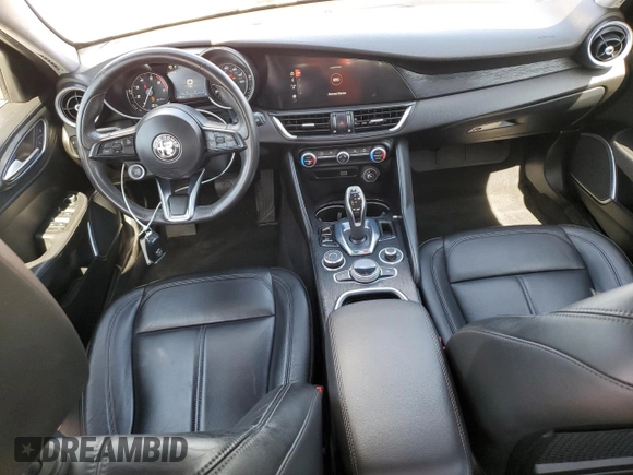 2020 Alfa Romeo Giulia with VIN ZARFAMAN6L7626100, listed as a Copart auction lot 51003135 with 41,991 mi miles and Salvage title. Bid and sale history available at DreamBid. Image 8.