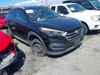 2017 Hyundai Tucson SE Plus with VIN KM8J33A47HU587053, listed as a IAAI auction lot 41516450 with 1 mi miles. Bid and sale history available at carsss.com. Image 1.