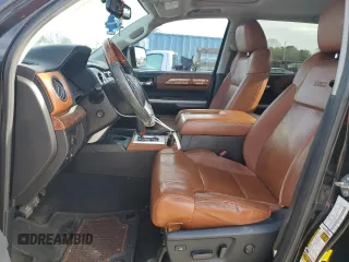 2016 Toyota Tundra 4WD Truck Platinum with VIN 5TFAW5F10GX513797, listed as a Copart auction lot 45133505 with 138,336 mi miles and Salvage Title. Bid and sale history available at carsss.com. Image 7.