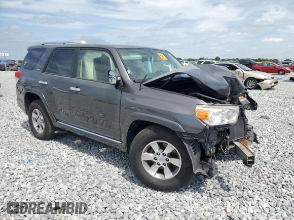 2013 Toyota 4Runner SR5 with VIN JTEZU5JR4D5054766, listed as a Copart auction lot 54129795 with Not Provided miles and Non Repairable. Bid and sale history available at DreamBid. Image 4.