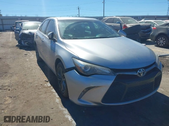 2017 Toyota Camry XLE with VIN 4T1BF1FK0HU451497, listed as a IAAI auction lot 41696611 with 104,523 mi miles. Bid and sale history available at carsss.com. Image 1.