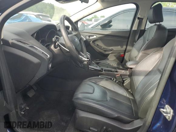 2017 Ford Focus Titanium with VIN 1FADP3J2XHL203959, listed as a Copart auction lot 55498465 with 68,154 mi miles and Salvage title. Bid and sale history available at DreamBid. Image 7.