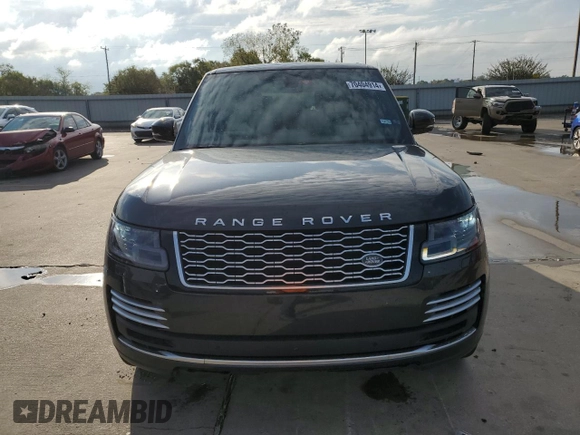 2020 Land Rover Range Rover Autobiography with VIN SALGV5SE1LA593476, listed as a Copart auction lot 70404914 with 18,533 mi miles and Salvage title. Bid and sale history available at DreamBid. Image 5.