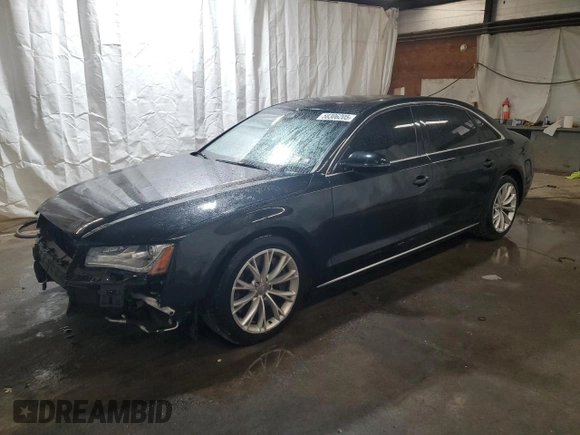 2011 Audi A8 z VIN WAURVAFD7BN006275, wystawiony jako Copart lot #58306205 z przebiegiem 190 383 mil mil oraz Szkody całkowita. Historia ofert i sprzedaży dostępna na DreamBid. Obrazek 1.