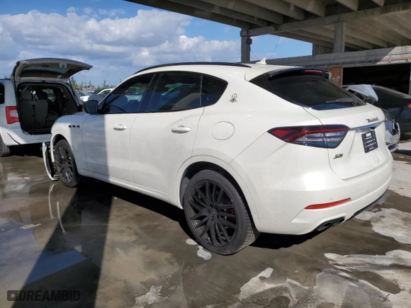 2021 Maserati Levante S with VIN ZN661YUA5MX377539, listed as a Copart auction lot 40783994 with 36,604 mi miles. Bid and sale history available at carsss.com. Image 2.