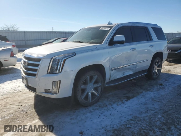 2016 Cadillac Escalade Luxury Collection z VIN 1GYS4BKJ9GR247290, wystawiony jako Copart lot #88736035 z przebiegiem 134 505 mil mil oraz Szkody całkowita. Historia ofert i sprzedaży dostępna na DreamBid. Obrazek 1.