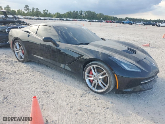 2014 Chevrolet Corvette Stingray Z51 3LT with VIN 1G1YM2D77E5103090, listed as a Copart auction lot 67785234 with 47,646 mi miles and Clean Title. Bid and sale history available at carsss.com. Image 4.