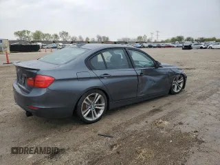 2013 BMW 3 Series 335i xDrive with VIN WBA3B9C59DF586989, listed as a Copart auction lot 52756845 with 120,785 mi miles and Salvage Title. Bid and sale history available at carsss.com. Image 3.