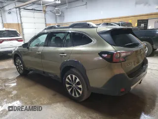 2023 Subaru Outback Touring with VIN 4S4BTAPC2P3125480, listed as a Copart auction lot 57639095 with 41,588 mi miles and Clean title. Bid and sale history available at DreamBid. Image 2.