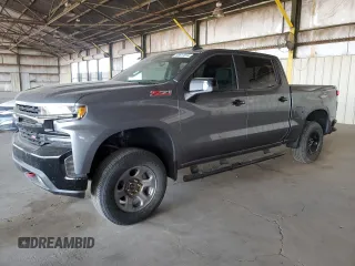 2022 Chevrolet Silverado 1500 LT Trail Boss with VIN 1GCPYFED4NZ207600, listed as a Copart auction lot 65617814 with 54,857 mi miles and Clean Title. Bid and sale history available at DreamBid. Image 1.