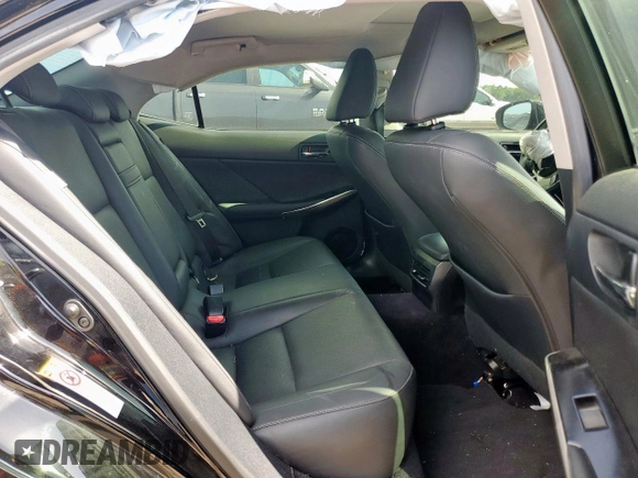 2014 Lexus IS 250 with VIN JTHBF1D29E5030695, listed as a Copart auction lot 61001615 with 98,269 mi miles and Salvage title. Bid and sale history available at DreamBid. Image 10.