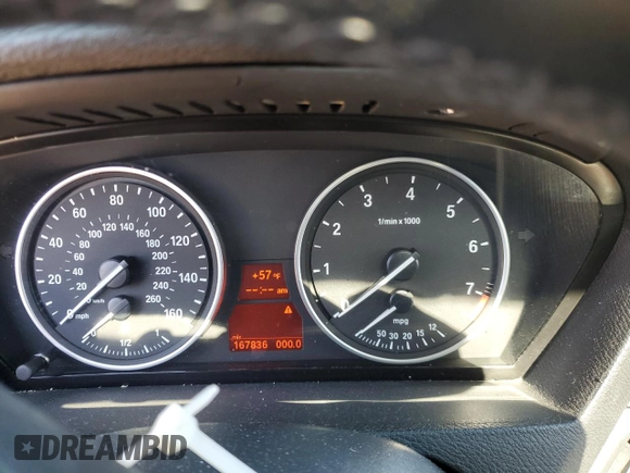 2008 BMW X5 3.0si with VIN 5UXFE43598L001943, listed as a Copart auction lot 51587975 with 167,836 mi miles and Clean Title. Bid and sale history available at carsss.com. Image 9.