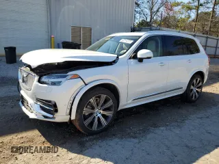 2025 Volvo XC90 Ultimate Bright Theme with VIN YV4062PF0S1296877, listed as a Copart auction lot 48514225 with 8,546 mi miles and Salvage Title. Bid and sale history available at carsss.com. Image 1.