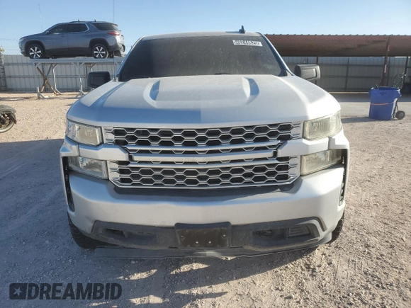 2020 Chevrolet Silverado 1500 Custom with VIN 3GCPWBEK2LG210070, listed as a Copart auction lot 46244825 with 48,748 mi miles and Clean Title. Bid and sale history available at carsss.com. Image 5.