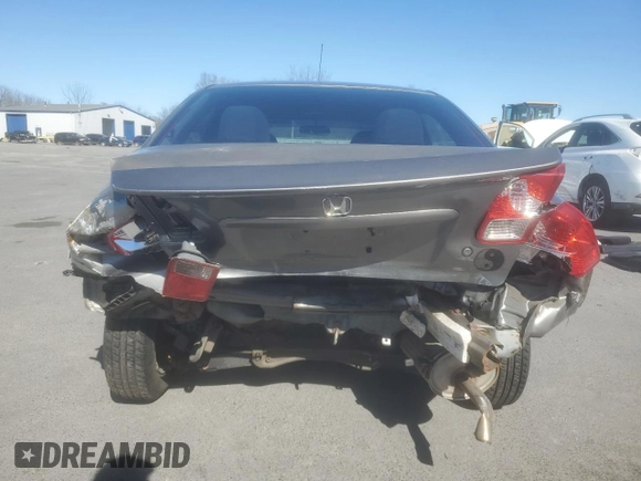 2005 Honda Civic with VIN JHMES96695S004767, listed as a Copart auction lot 49029805 with 130,882 mi miles and Salvage Title. Bid and sale history available at DreamBid. Image 6.