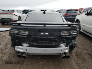 2021 Chevrolet Camaro ZL1 with VIN 1G1FK1R61M0100933, listed as a Copart auction lot 86644354 with 19,933 mi miles and Salvage Title. Bid and sale history available at carsss.com. Image 6.