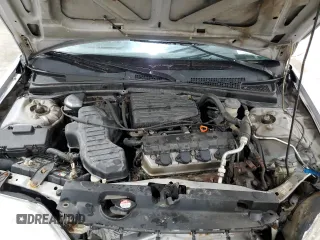 2002 Honda Civic LX with VIN 2HGES16552H543711, listed as a Copart auction lot 52592845 with 141,077 mi miles and Salvage Title. Bid and sale history available at carsss.com. Image 11.