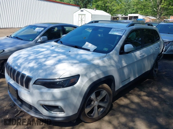 2020 Jeep Cherokee Limited with VIN 1C4PJLDBXLD652811, listed as a IAAI auction lot 42536594 with 93,785 mi miles and . Bid and sale history available at DreamBid. Image 17.