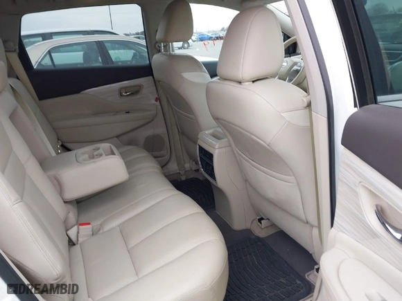 2015 Nissan Murano SV with VIN 5N1AZ2MH1FN264230, listed as a IAAI auction lot 41706849 with 232,718 mi miles. Bid and sale history available at carsss.com. Image 8.