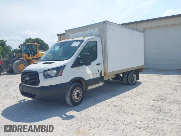 2019 Ford Transit with VIN 1FDBF8ZM8KKA87113, listed as a IAAI auction lot 42511405 with 114,647 mi miles and . Bid and sale history available at DreamBid. Image 17.