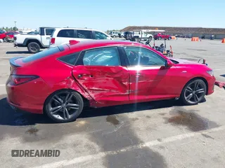 2023 Acura Integra w/A-Spec Package with VIN 19UDE4H39PA008032, listed as a IAAI auction lot 42519216 with 19,107 mi miles and . Bid and sale history available at DreamBid. Image 6.