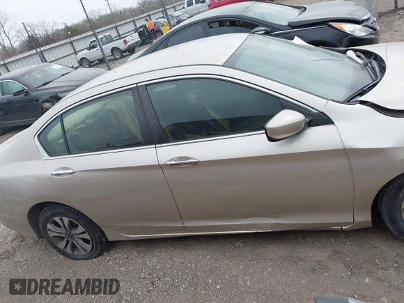 2014 Honda Accord Sedan LX with VIN 1HGCR2F31EA285374, listed as a IAAI auction lot 41741047 with 256,273 mi miles. Bid and sale history available at carsss.com. Image 14.