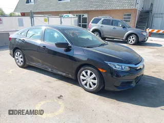 2017 Honda Civic LX with VIN 19XFC2F54HE037653, listed as a IAAI auction lot 42270846 with 57,940 mi miles and . Bid and sale history available at DreamBid. Image 1.