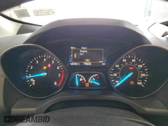 2017 Ford Escape S z VIN 1FMCU0F72HUB39102, wystawiony jako Copart lot #63622825 z przebiegiem 120 760 mil mil oraz Szkoda całkowita • Salvage title. Historia ofert i sprzedaży dostępna na DreamBid. Obrazek 9.