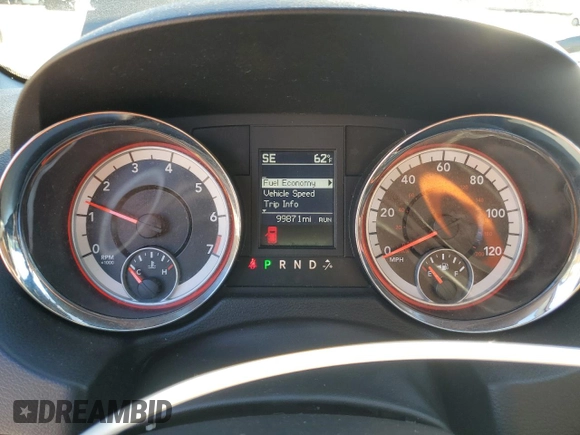2011 Dodge Grand Caravan R/T with VIN 2D4RN7DGXBR775085, listed as a Copart auction lot 42339855 with 99,871 mi miles and Clean Title. Bid and sale history available at DreamBid. Image 9.