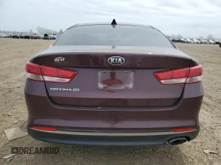 2017 Kia Optima LX z VIN 5XXGT4L32HG166565, wystawiony jako Copart lot #54510785 z przebiegiem 78 531 mil mil oraz Szkoda całkowita • Salvage title. Historia ofert i sprzedaży dostępna na DreamBid. Obrazek 6.